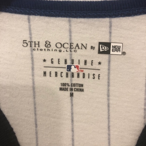 Official Toronto Blue Jays Tank Top Stripes Medium - Picture 5 of 6